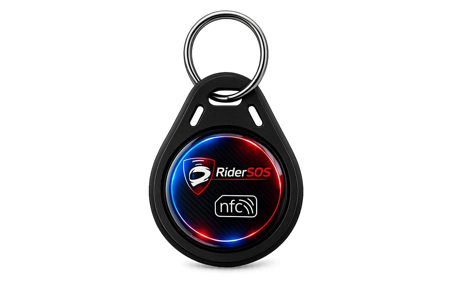 RiderSOS Key Tag product detail
